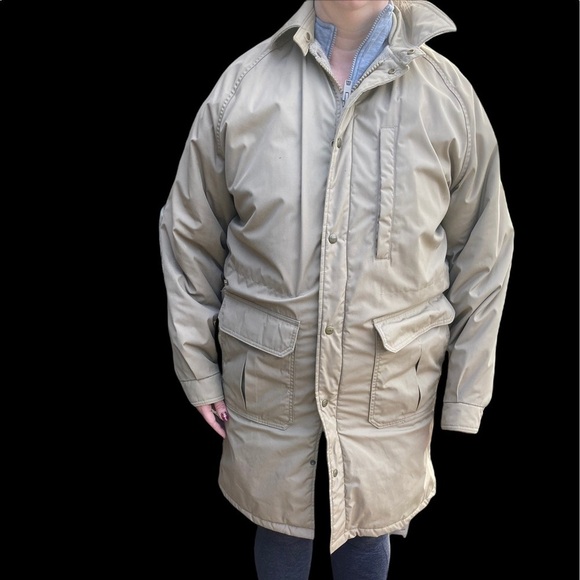 Vintage L.L. bean mens MT medium tall wool lined parka - Picture 9 of 16